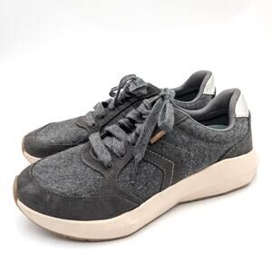 Dr. Scholl's Hannah Retro Women's Sneaker Shoes Charcoal Size US9.5M EU40.5